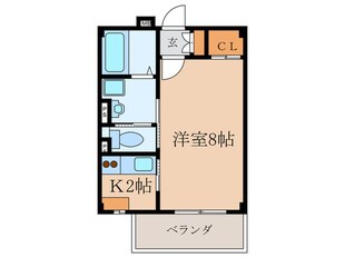 メゾンド銀乃杜の物件間取画像